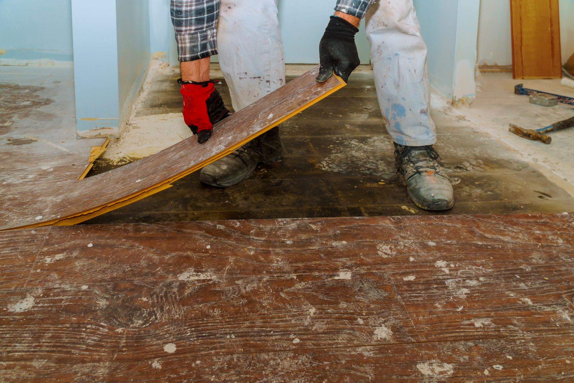 Water damage restoration service